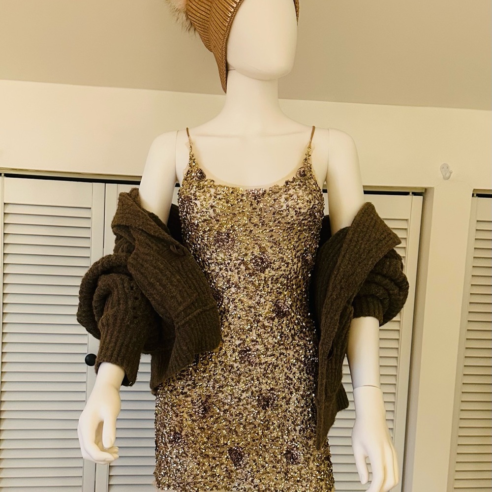 “The Standout Guarantee” 3 piece outfit featuring Arden B. sheer sequin dress. - Picture 5 of 11